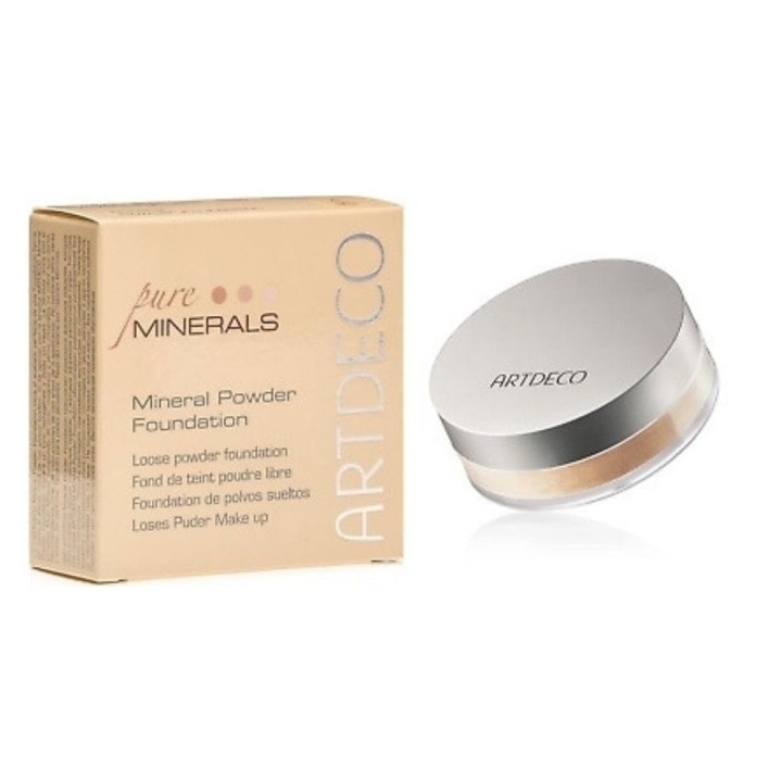 ARTDECO MINERAAL POWDER FOUNDATION 6 - HONEY