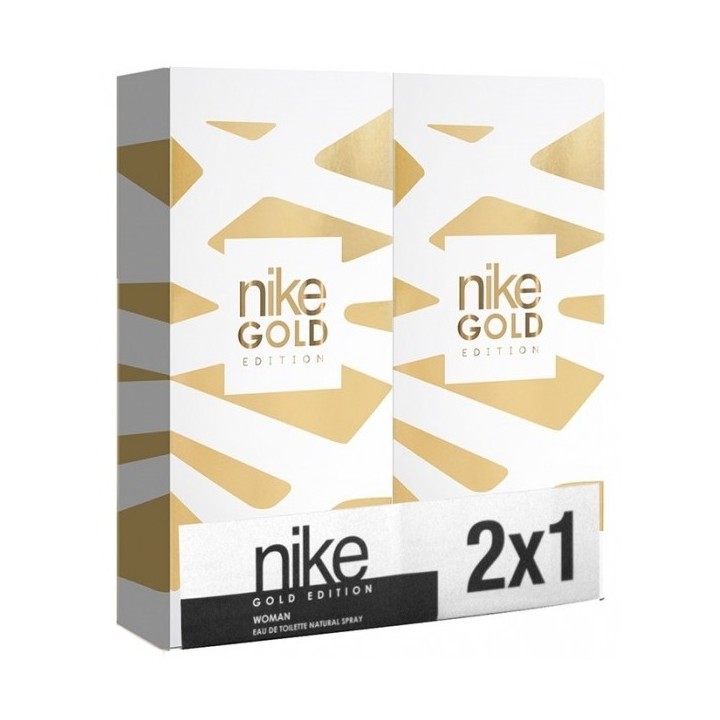 NIKE GOLD EDITION WOMAN EDT 2 X 100 ML