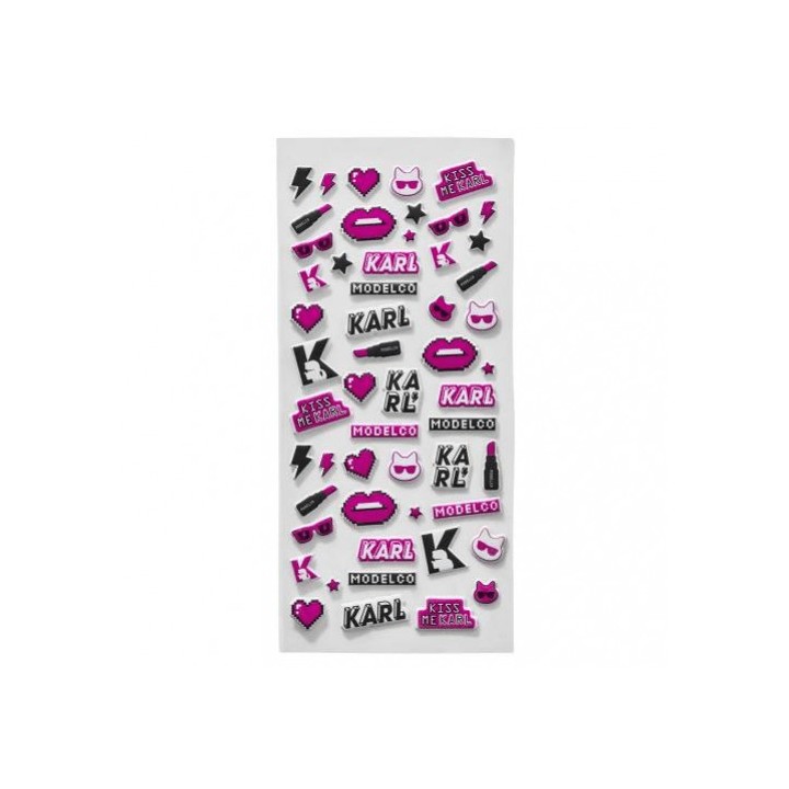 KARL LAGERFELD + MODELCO PUFFER STICKERS