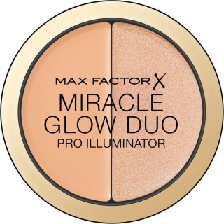 MAX FACTOR MIRACLE GLOW DUO HIGHLIGHTER  - 20 MEDIUM