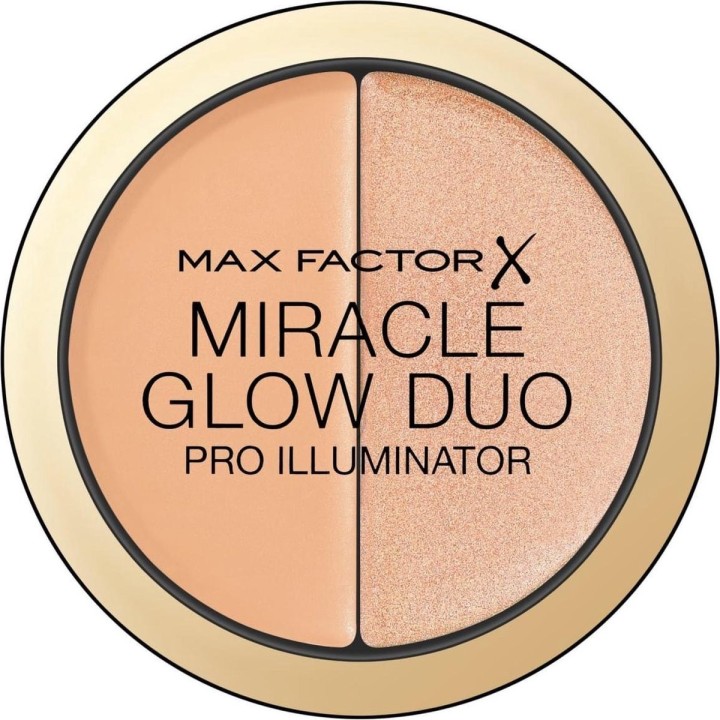 MAX FACTOR MIRACLE GLOW DUO HIGHLIGHTER  - 20 MEDIUM