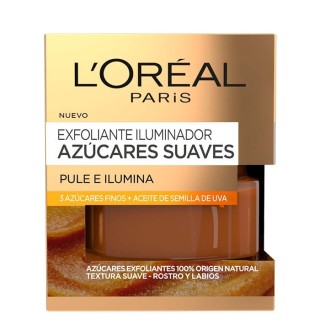 L'OREAL SCRUB AZÚCARES SUAVES GLOW 50 ML