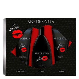 AIRE DE SEVILLA SÍ QUIERO EDT SET (3) 150 ML