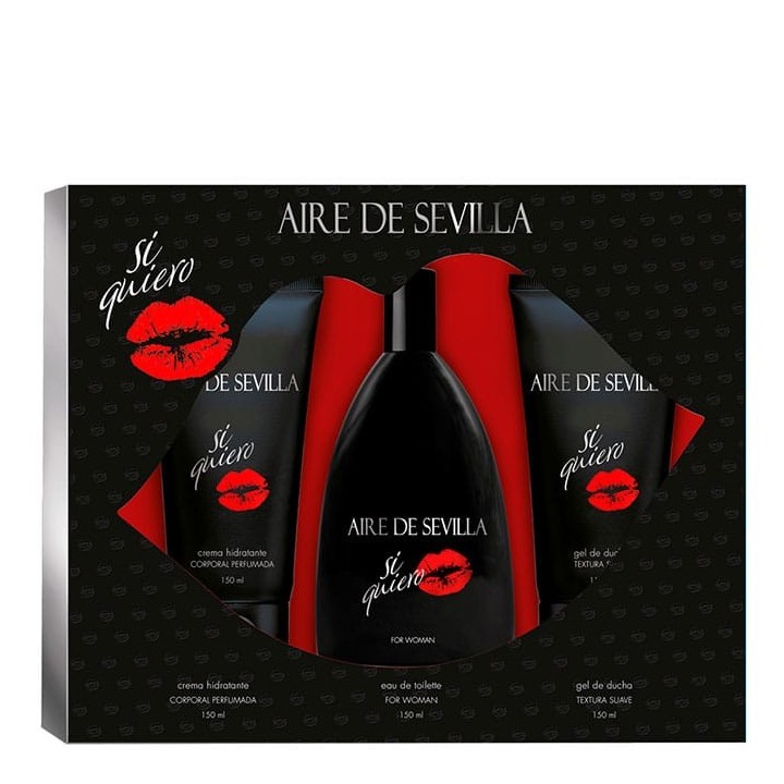 AIRE DE SEVILLA SÍ QUIERO EDT SET (3) 150 ML