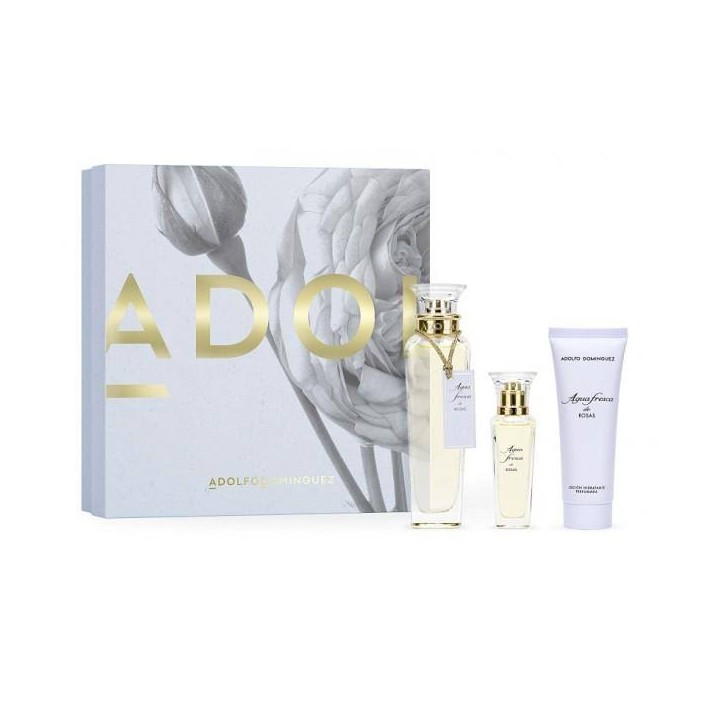 ADOLFO DOMINGUEZ  AGUA FRESCA DE ROSAS GIFT SET