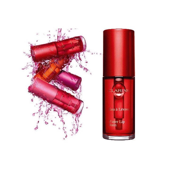 CLARINS 03 RED WATER LIP STAIN