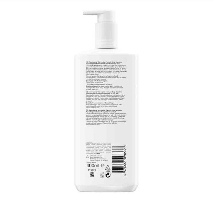 NEUTROGENA LOTION DEEP MOISTURE (400 ML)