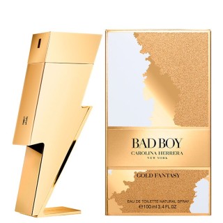 CAROLINA HERRERA BAD BOY GOLD FANTASY 100 ML