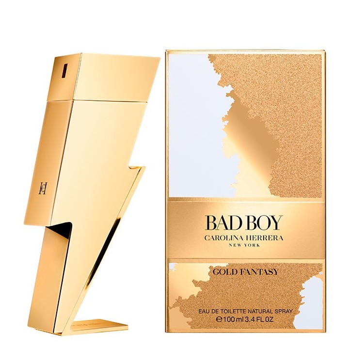 CAROLINA HERRERA BAD BOY GOLD FANTASY 100 ML