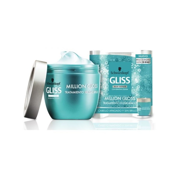 SCHWARZKOPF GLISS MILLION GLOSS 10 DAYS 150 ML