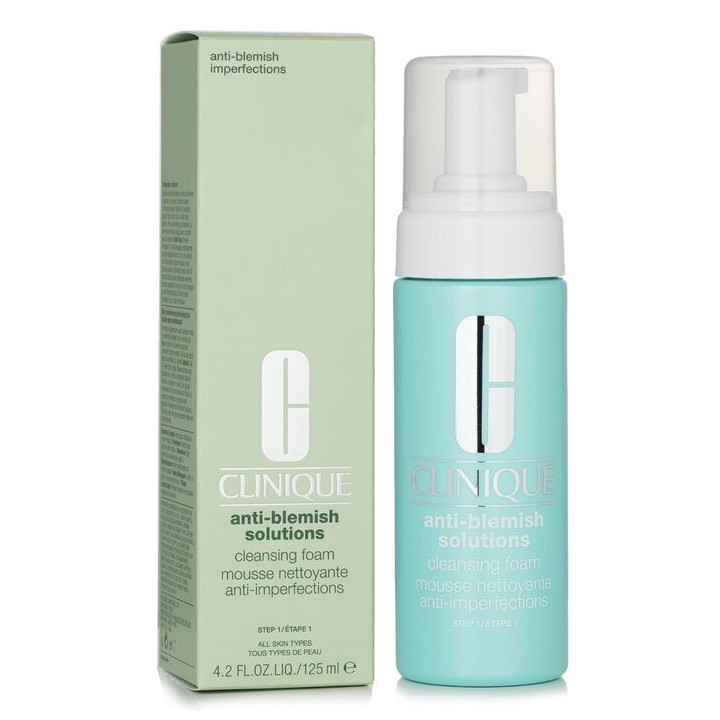 CLINIQUE ANTI-BLEMISH SOLUTION CLEANSING FOAM 125 ML