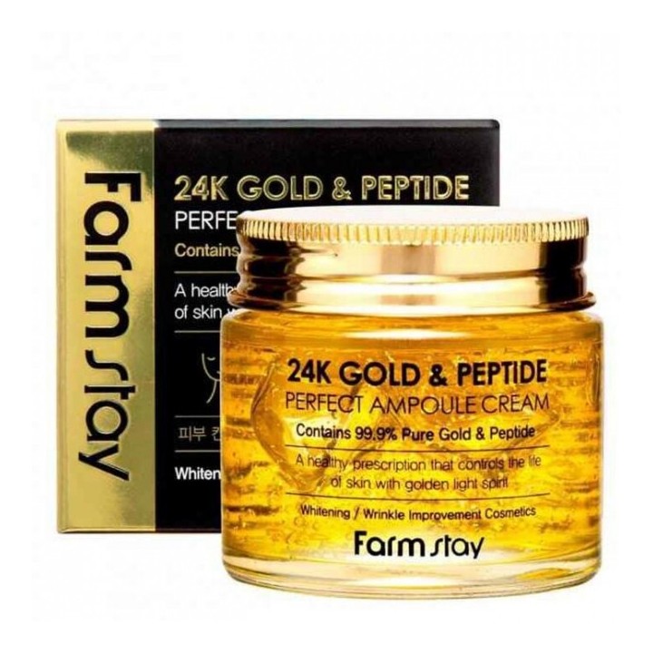 FARM STAY GOLD & PEPTIDE PERFECT AMPOULE CREAM