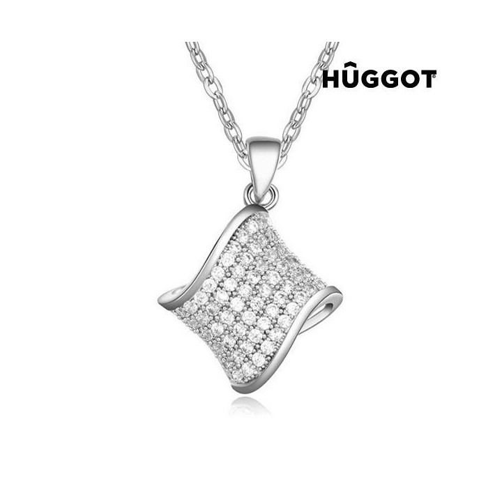 HUGGOT WASMAND GEPLATEERDE RHODIUM (45 CM)